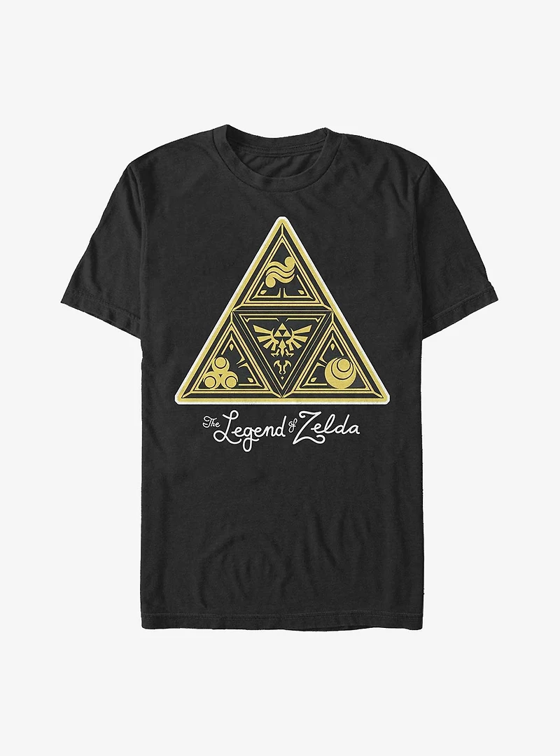 The Legend Of Zelda Intricate Triforce T-Shirt