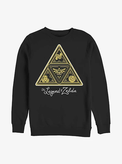 The Legend Of Zelda Intricate Triforce Sweatshirt