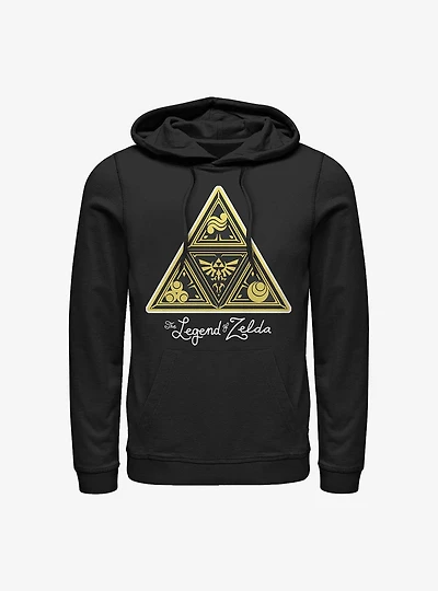 The Legend Of Zelda Intricate Triforce Hoodie