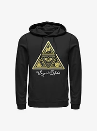 The Legend Of Zelda Intricate Triforce Hoodie