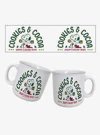 Peanuts Cookies & Cocoa 20oz Camper Mug