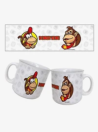 Donkey Kong DK & Diddy Faces 20oz Camper Mug