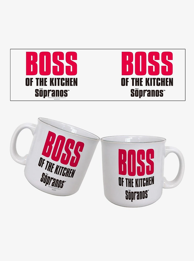 The Sopranos Boss of The Kitchen 20oz Camper Mug