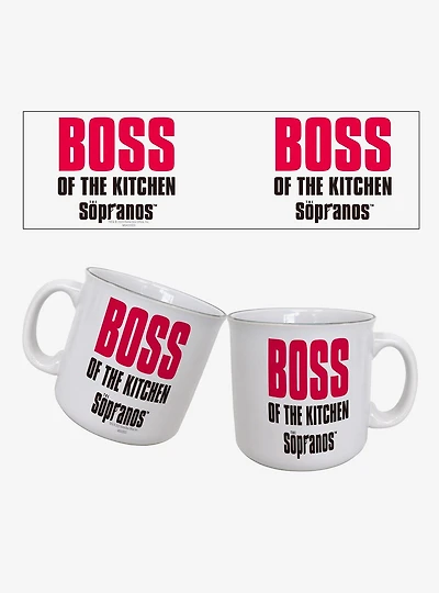 The Sopranos Boss of The Kitchen 20oz Camper Mug