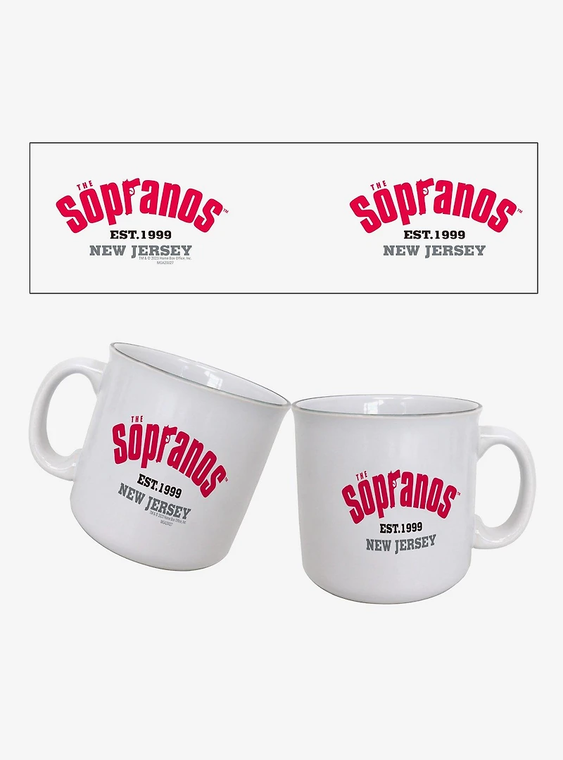The Sopranos Est 1999 20oz Camper Mug