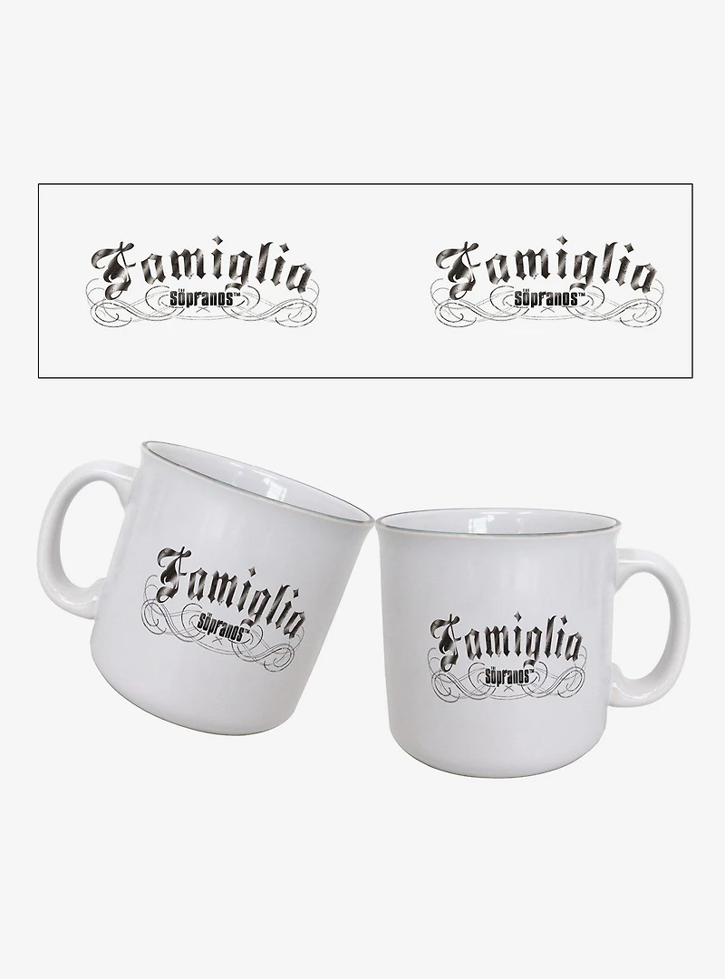 The Sopranos Famiglia 20oz Camper Mug