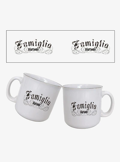 The Sopranos Famiglia 20oz Camper Mug