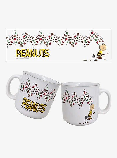 Peanuts Charlie Brown Leaves 20oz Camper Mug