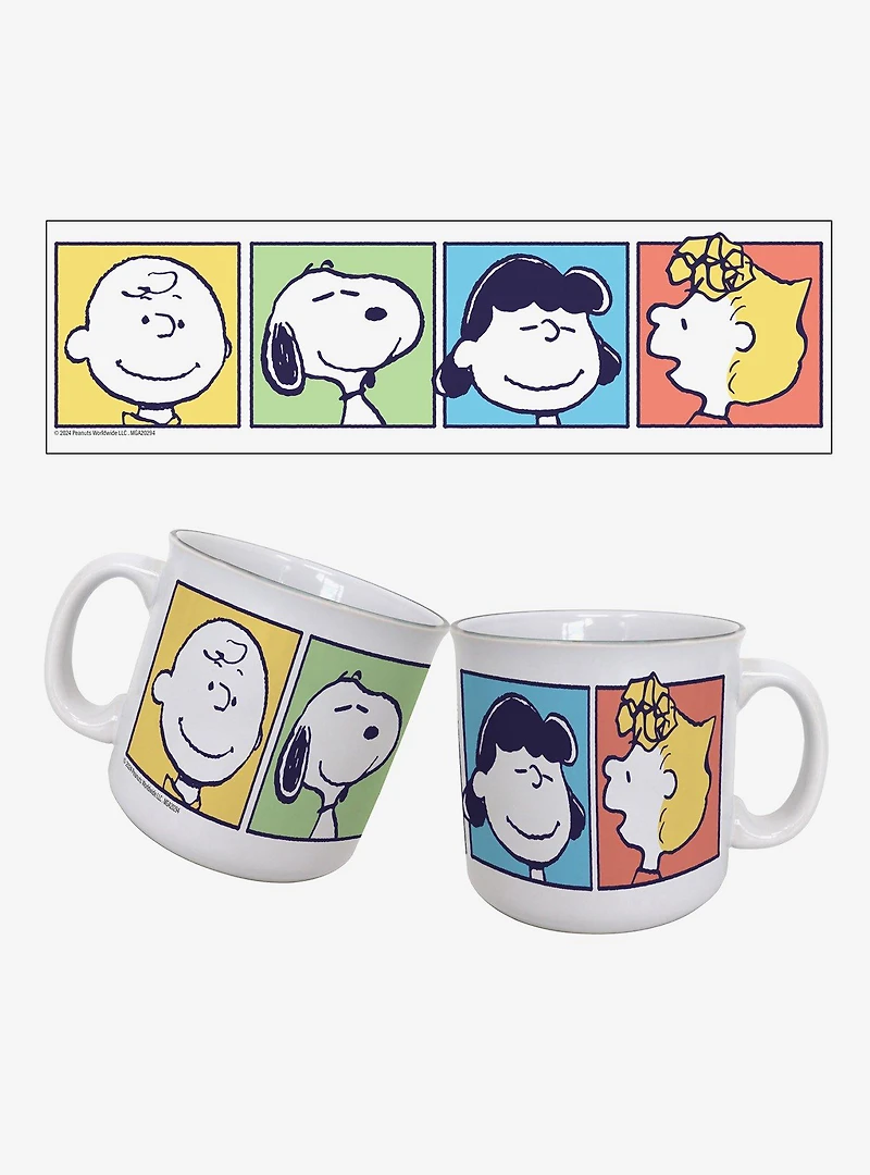 Peanuts Color Quad 20oz Camper Mug