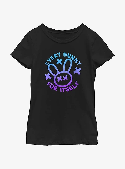 My Pet Hooligan Every Bunny For Itself Youth Girls T-Shirt