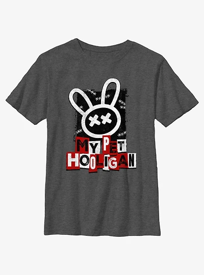 My Pet Hooligan Punk Bunny Graffiti Youth T-Shirt