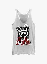 My Pet Hooligan Punk Bunny Graffiti Womens Tank Top