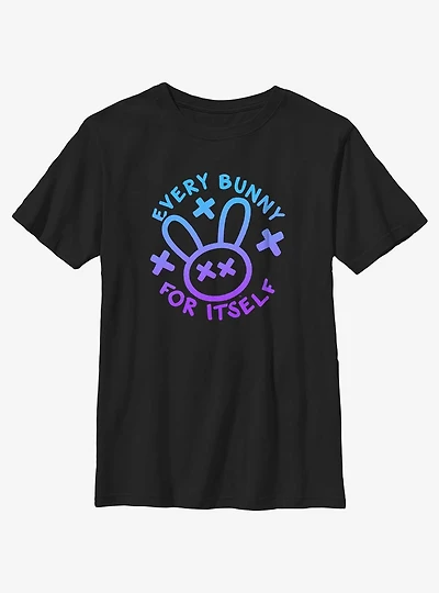 My Pet Hooligan Every Bunny For Itself Youth T-Shirt
