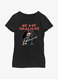 My Pet Hooligan Rock Out Rabid Bunny Youth Girls T-Shirt