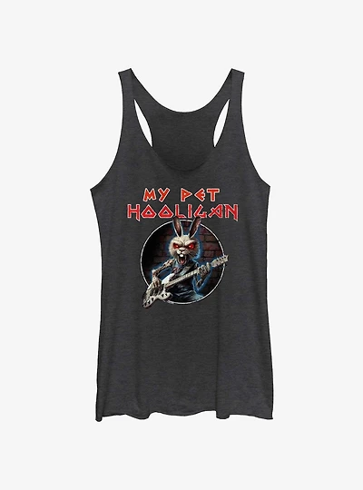My Pet Hooligan Rock Out Rabid Bunny Womens Tank Top