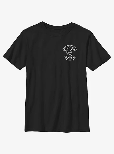 My Pet Hooligan Defend Rebel Pocket Logo Youth T-Shirt
