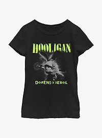 My Pet Hooligan Defend X Rebel Bunny Youth Girls T-Shirt