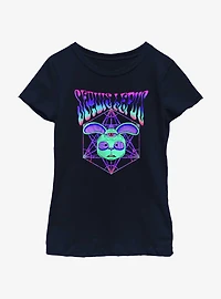 My Pet Hooligan Sequis Lepus Psychedelic Bunny Youth Girls T-Shirt