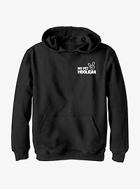 My Pet Hooligan Pocket Logo Youth Hoodie