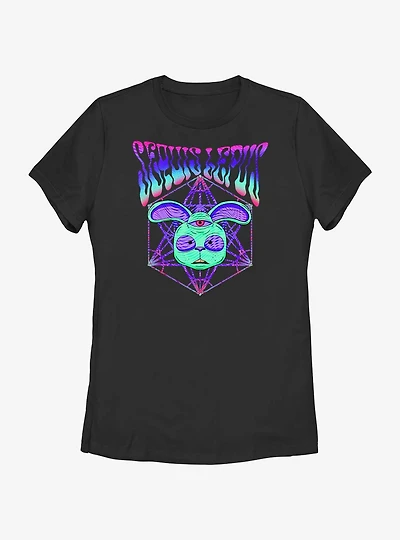 My Pet Hooligan Sequis Lepus Psychedelic Bunny Womens T-Shirt