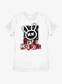 My Pet Hooligan Punk Bunny Graffiti Womens T-Shirt