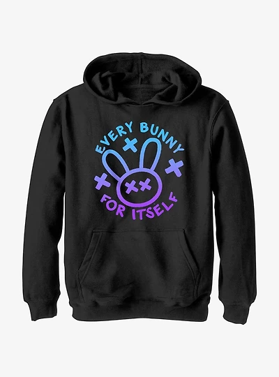 My Pet Hooligan Every Bunny For Itself Youth Hoodie