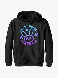My Pet Hooligan Every Bunny For Itself Youth Hoodie