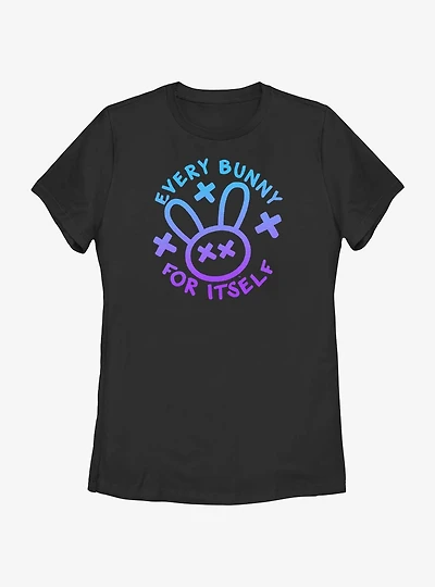 My Pet Hooligan Every Bunny For Itself Womens T-Shirt