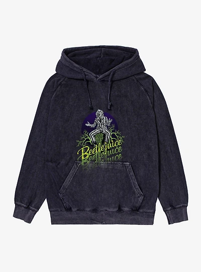 Beetlejuice It's Showtime! Mineral Wash Hoodie