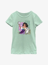 Disney The Hunchback Of Notre Dame Esmeralda Patchwork Youth Girls T-Shirt