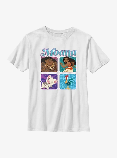 Disney Moana Boxed Up Characters Youth T-Shirt