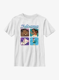 Disney Moana Boxed Up Characters Youth T-Shirt
