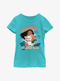 Disney Moana Adventure Bday Youth Girls T-Shirt