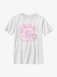 Disney Lilo & Stitch Big Smile Heart Youth T-Shirt