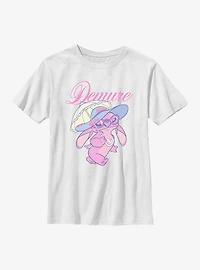 Disney Lilo & Stitch Demure Angel Youth T-Shirt