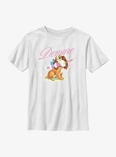 Disney Lady And The Tramp Demure Youth T-Shirt