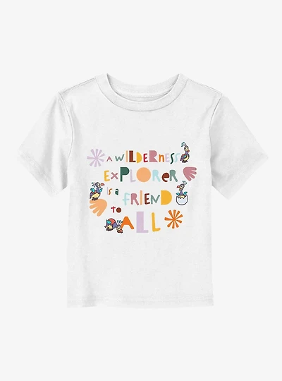Disney Pixar Up Explorer Is A Friend Toddler T-Shirt