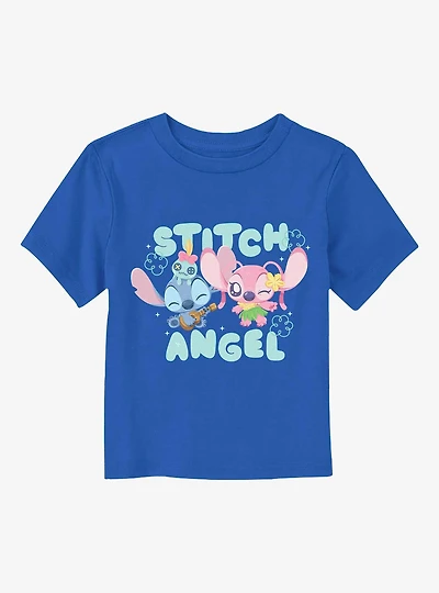 Disney Lilo & Stitch Cute Angel And Toddler T-Shirt