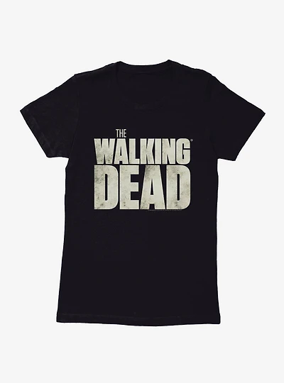 The Walking Dead Title Logo Womens T-Shirt