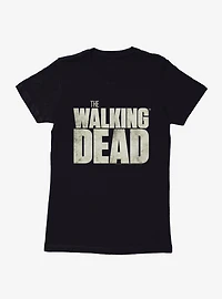 The Walking Dead Title Logo Womens T-Shirt