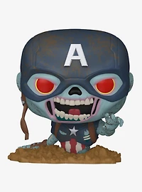 Funko Pop! Marvel Zombies Zombie Captain America Vinyl Bobblehead