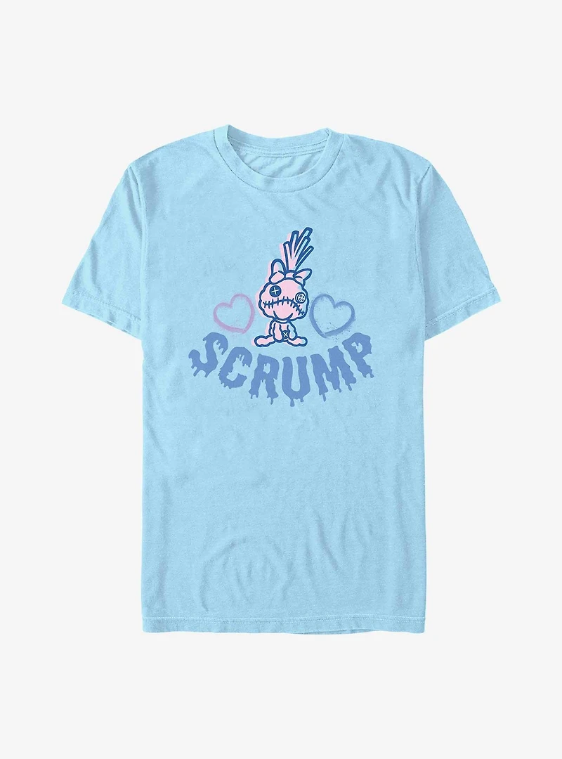 Disney Lilo & Stitch Scrump Hearts T-Shirt