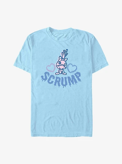 Disney Lilo & Stitch Scrump Hearts T-Shirt
