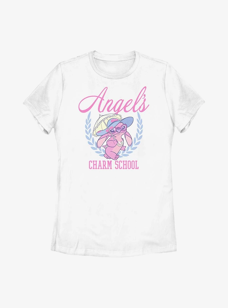 Disney Lilo & Stitch Angel Charm School Womens T-Shirt