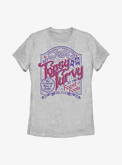 Disney The Hunchback Of Notre Dame Topsy Turvy Womens T-Shirt