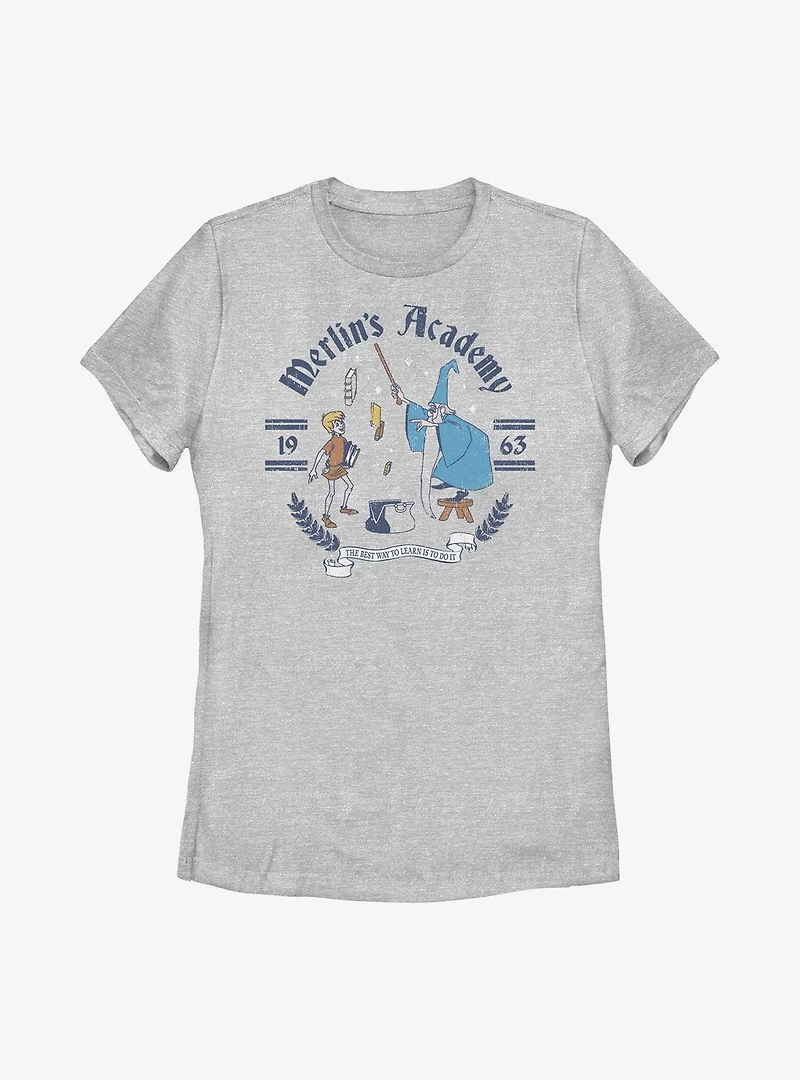 Disney The Sword Stone Merlin's Academy Womens T-Shirt