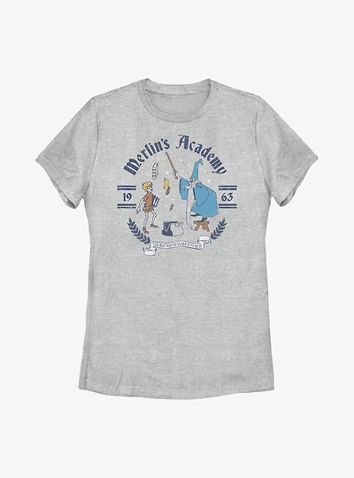 Disney The Sword Stone Merlin's Academy Womens T-Shirt