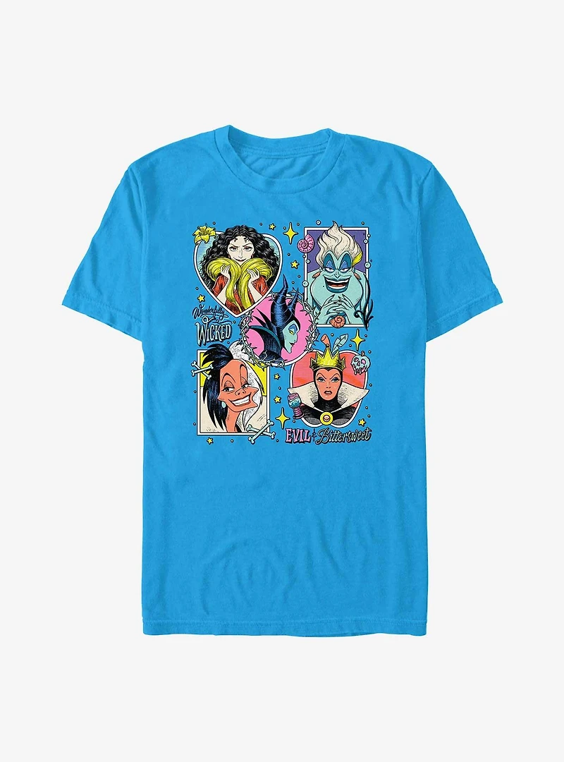 Disney Villains Evils And Bittersweet T-Shirt