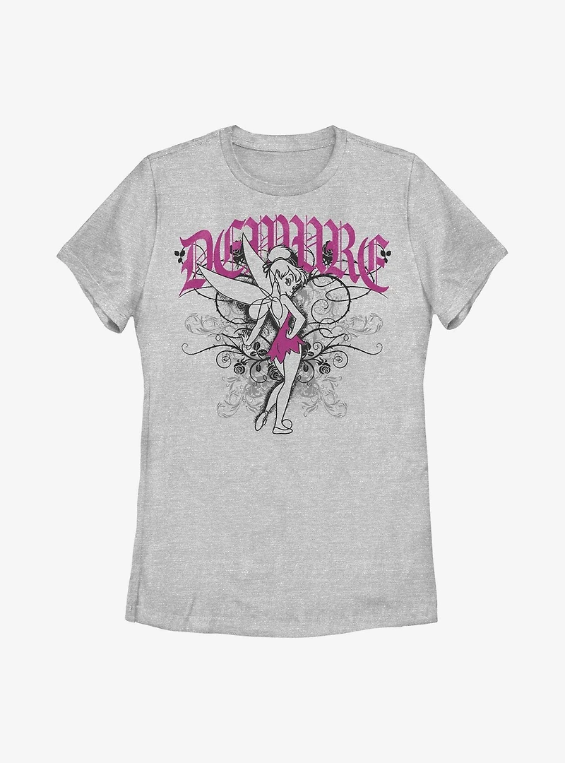 Disney Tinker Bell Demure Womens T-Shirt