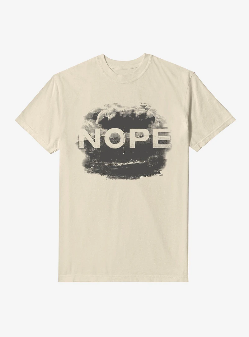 Nope Flying Object Garment Dye T-Shirt